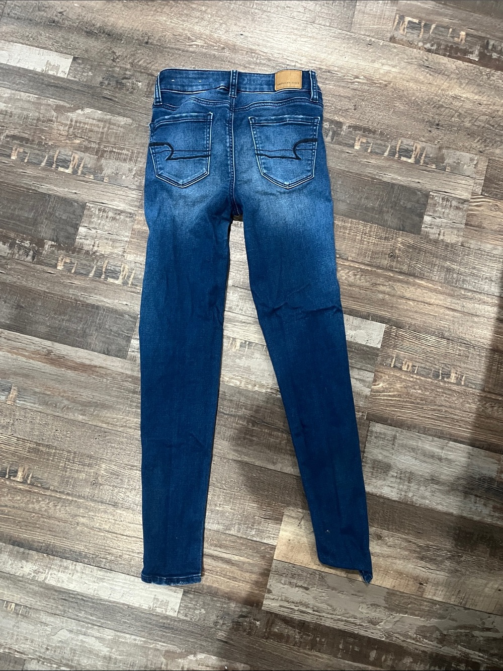 American Eagle Outfitters Dark Blue Skinny Jeans